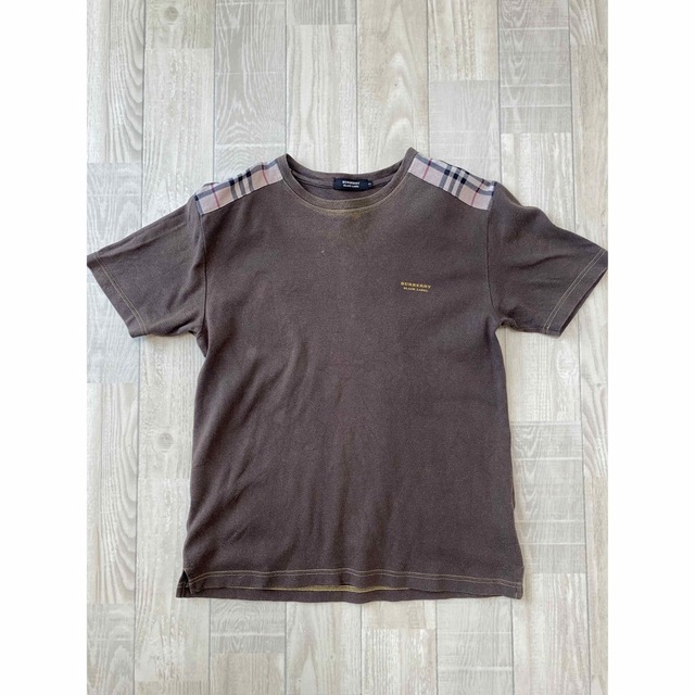 BURBERRY(バーバリー)のバーバリー ブラックレーベル 半袖 古着 サイズm レア品 限定色 メンズのトップス(Tシャツ/カットソー(半袖/袖なし))の商品写真