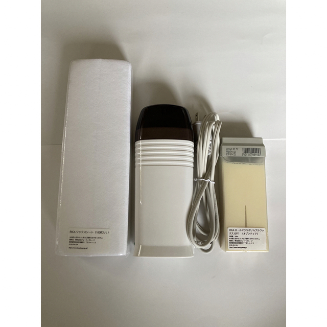 RICAウォーマー&ワックス&ワックスシート新品未使用品3点セット