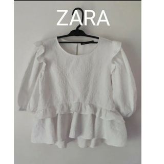 ザラ(ZARA)のZARA 半袖プルオーバー(シャツ/ブラウス(半袖/袖なし))