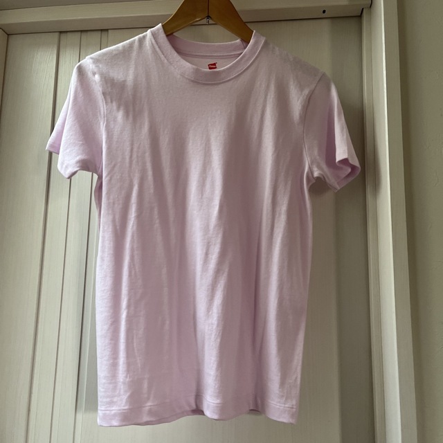 URBAN RESEARCH(アーバンリサーチ)の今季アーバンリサーチ　ヘインズTシャツ　ピンク レディースのトップス(Tシャツ(半袖/袖なし))の商品写真