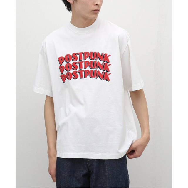 blurhms POSTPUNK PRINT TEE BIG ホワイト 3