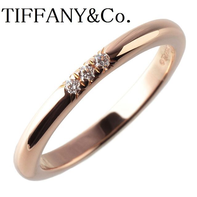 Tiffany & Co.(ティファニー)のティファニー ダイヤリング クラシック バンド 3PD 6号強【11902】 レディースのアクセサリー(リング(指輪))の商品写真