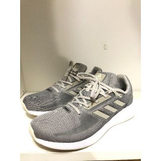 600542● adidas コアランナー スニーカー 27cm グレー(スニーカー)