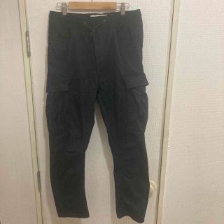 エイチアンドエム(H&M)のH&M カーゴパンツ ブラック サイズ：S(ワークパンツ/カーゴパンツ)