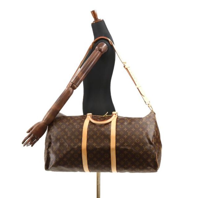 未使用 展示品 ルイ ヴィトン LOUIS VUITTON モノグラム キーポル バンドリエール 60 2way ボストン ショルダー バッグ  M41412 VLP 90190784