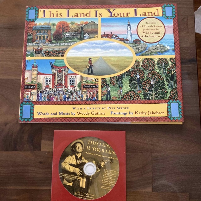 This land is your land CD付き絵本　未使用 エンタメ/ホビーの本(絵本/児童書)の商品写真