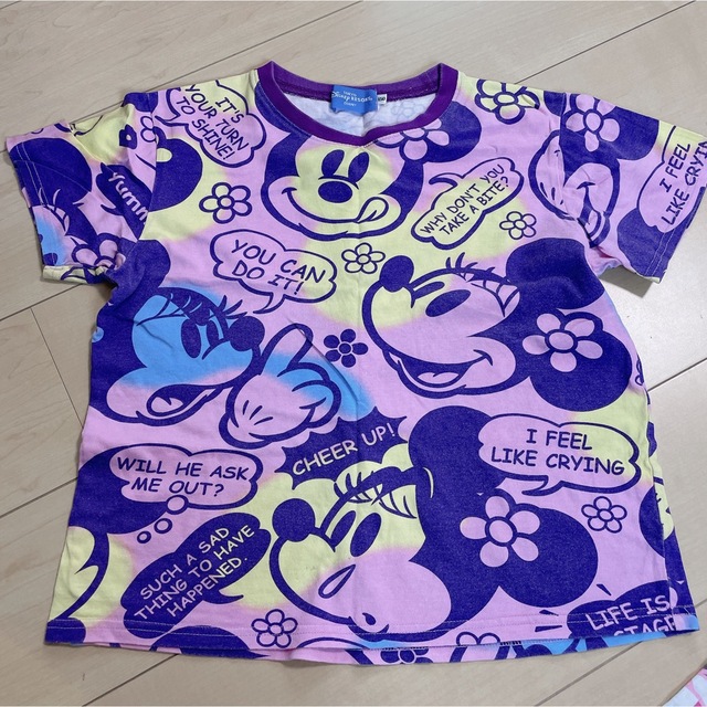 Disney(ディズニー)のディズニー トップス 2枚 キッズ/ベビー/マタニティのキッズ服女の子用(90cm~)(Tシャツ/カットソー)の商品写真