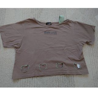 ジェニィ(JENNI)のJENNlキッズ短めTシャツ 140(Tシャツ/カットソー)