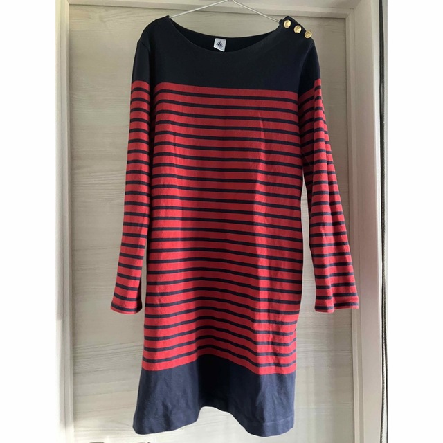 PETIT BATEAU(プチバトー)のプチバトー　ワンピース　Sサイズ レディースのトップス(チュニック)の商品写真