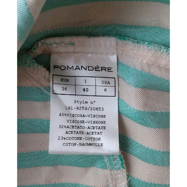 POMANDERE シャツワンピース