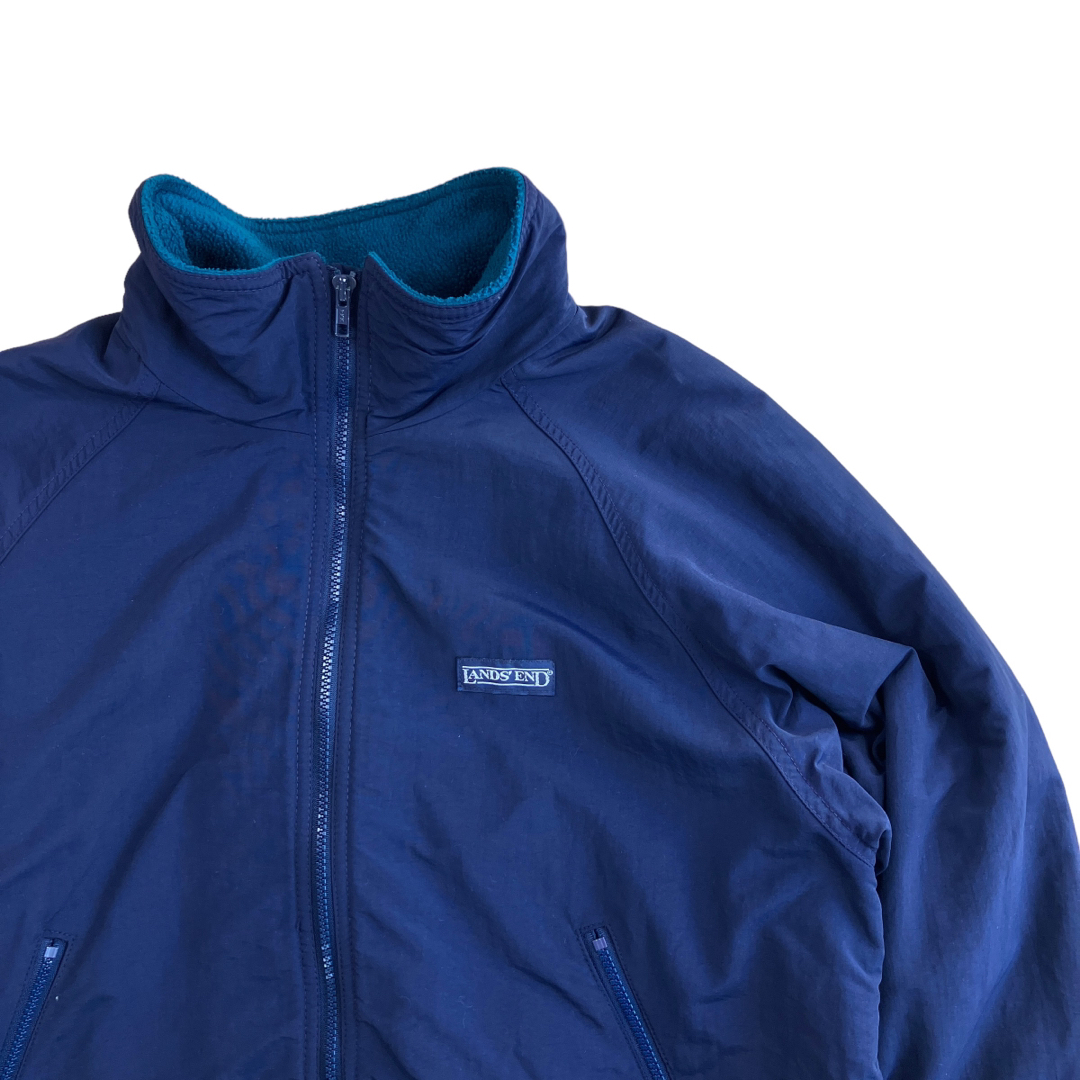 LANDS'END - 90s USA製LANDS' END ランズエンド スコールジャケット