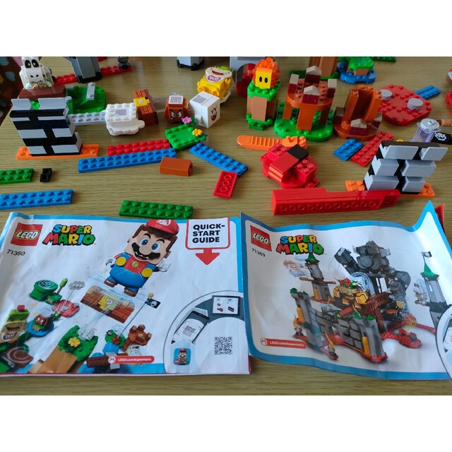 Lego(レゴ)のレゴ　スーパーマリオ&決戦クッパ城 エンタメ/ホビーのおもちゃ/ぬいぐるみ(キャラクターグッズ)の商品写真