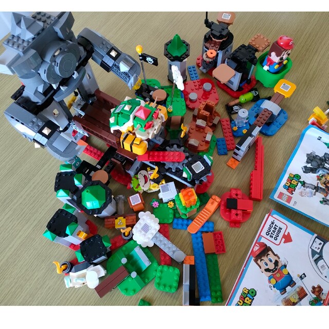 Lego(レゴ)のレゴ　スーパーマリオ&決戦クッパ城 エンタメ/ホビーのおもちゃ/ぬいぐるみ(キャラクターグッズ)の商品写真