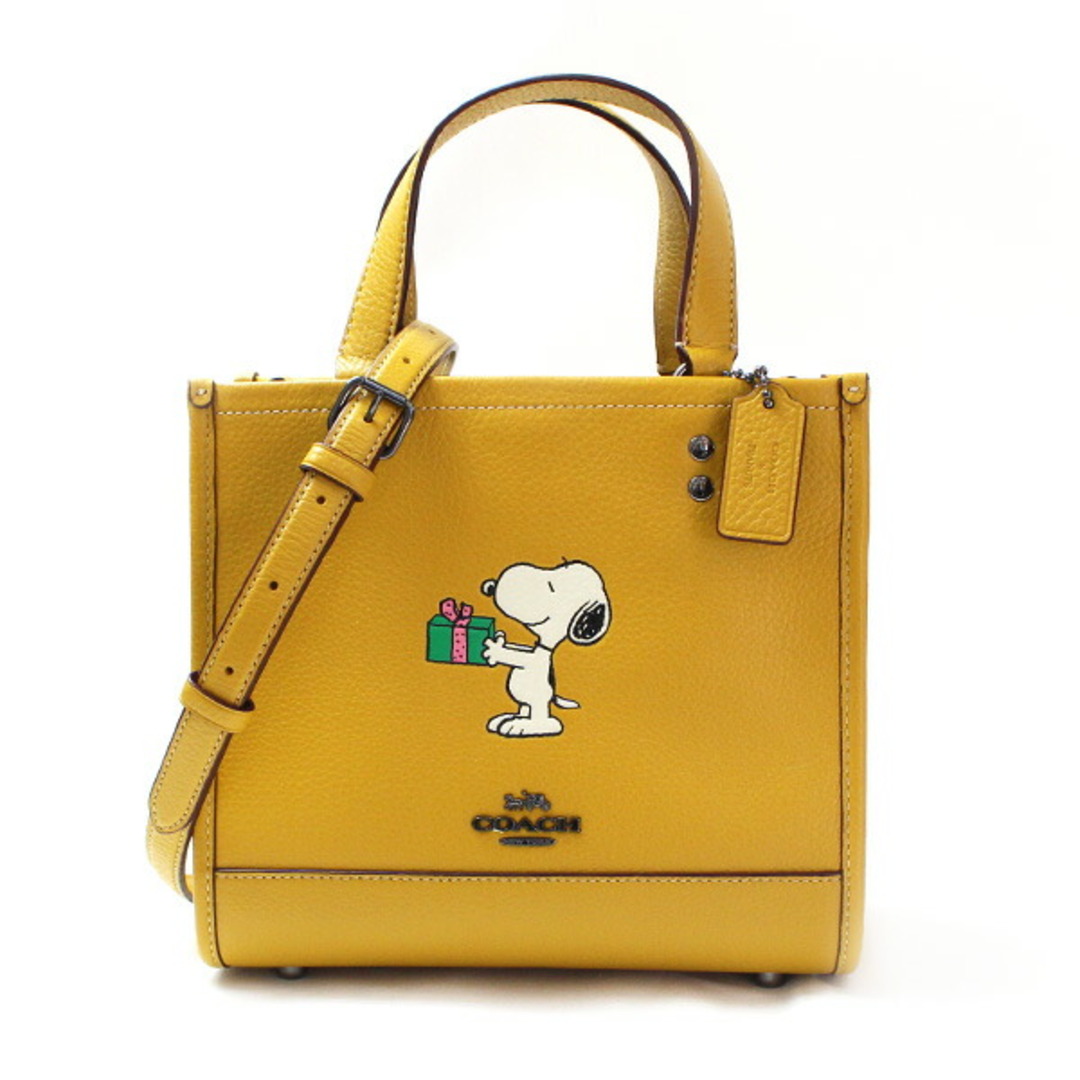 COACH コーチ PEANUTSコラボ トートバッグ デンプシー スヌーピー