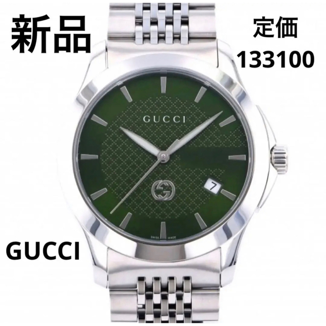 ご予約品】 □新品□グッチ - Gucci GUCCI グリーン メンズ YA1264108