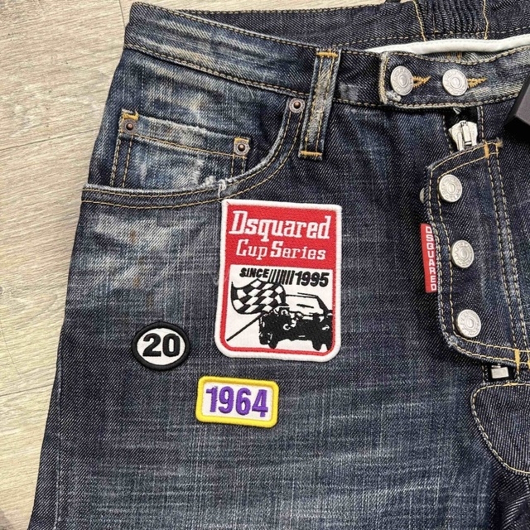 Dsquared2 ワッペン デニム パンツ