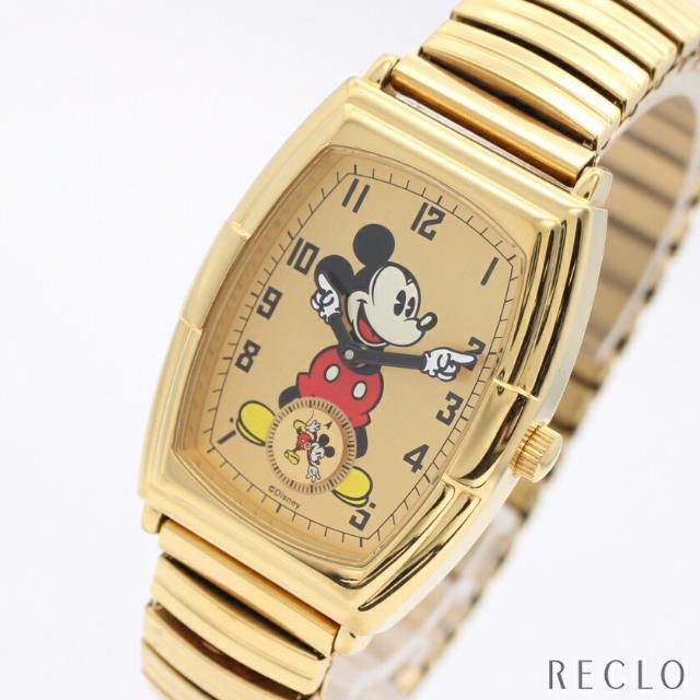 Ron Herman × Disney カリフォルニアドリーミング レディース 腕時計 クオーツ GP ゴールド ゴールド文字盤のサムネイル