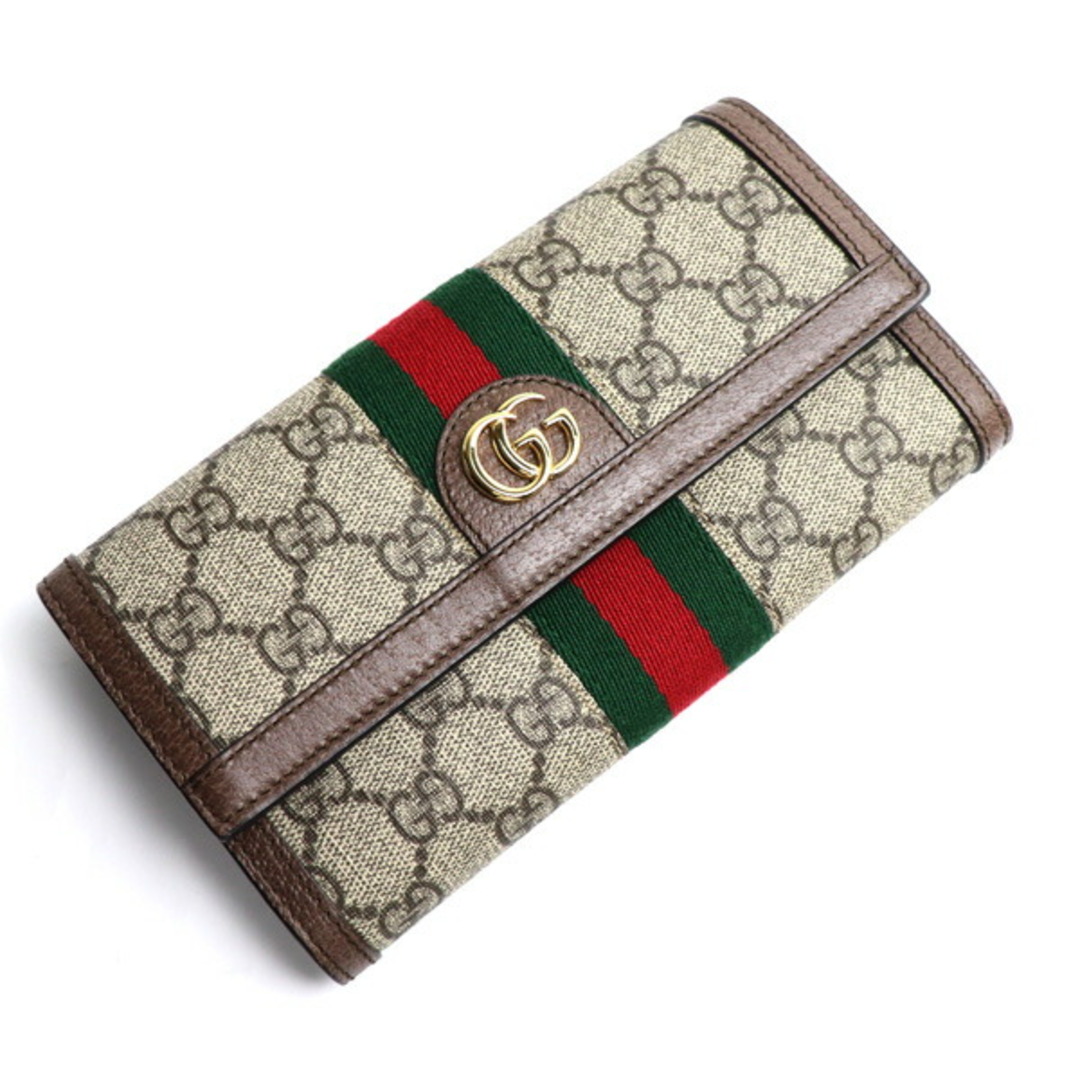 数量限定発売 GUCCI グッチ オフィディア GG コンチネンタルウォレット