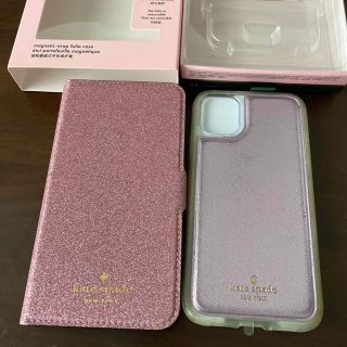 ケイトスペードニューヨーク(kate spade new york)のケイトスペード    手帳型　iPhone 11 ケース　2way(iPhoneケース)