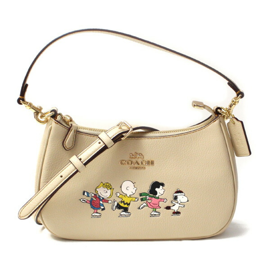 COACH×PEANUTS ショルダーバッグ　　コーチ　スヌーピー レディース