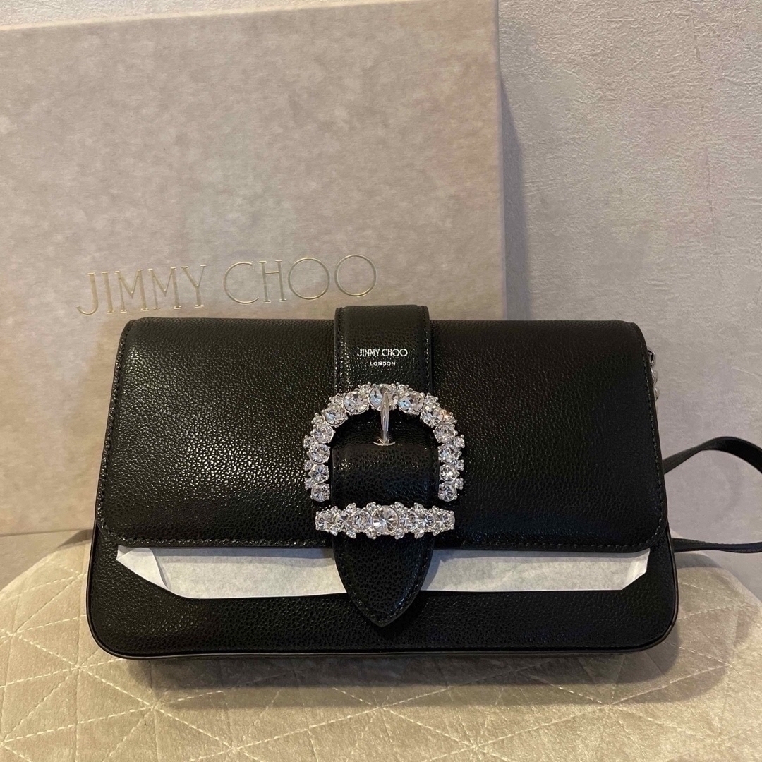 【新着】8万 JIMMY CHOO(ジミーチュウ) レディース美品