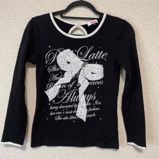 ピンクラテ(PINK-latte)の女児長袖Tシャツ(Tシャツ/カットソー)