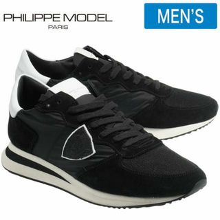 フィリップモデル PHILIPPE MODEL TZLU 2109 ブラック NOIR TRPX L U BASIC M TRPX LOW MAN メンズ スニーカー(スニーカー)