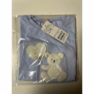 プティマイン(petit main)のプティマイン　くまもモチーフ半袖Tシャツ　100(Tシャツ/カットソー)