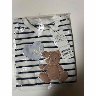 プティマイン(petit main)のプティマイン　くまモチーフ半袖Tシャツ　90(Tシャツ/カットソー)