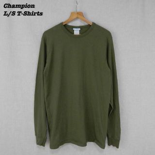 チャンピオン(Champion)のChampion L/S T-Shirts 2000s LARGE T171(Tシャツ/カットソー(七分/長袖))