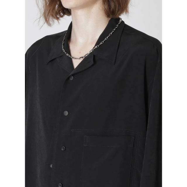 Yohji Yamamoto - タキシード オープンカラーシャツの通販 by A2 Yohji Yamamoto - タキシード オープンカラーシャツの通販 by A2