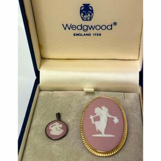 ウェッジウッド(WEDGWOOD)のウェッジウッド Wedgwood ブローチ ヘッド アクセサリー(ブローチ/コサージュ)