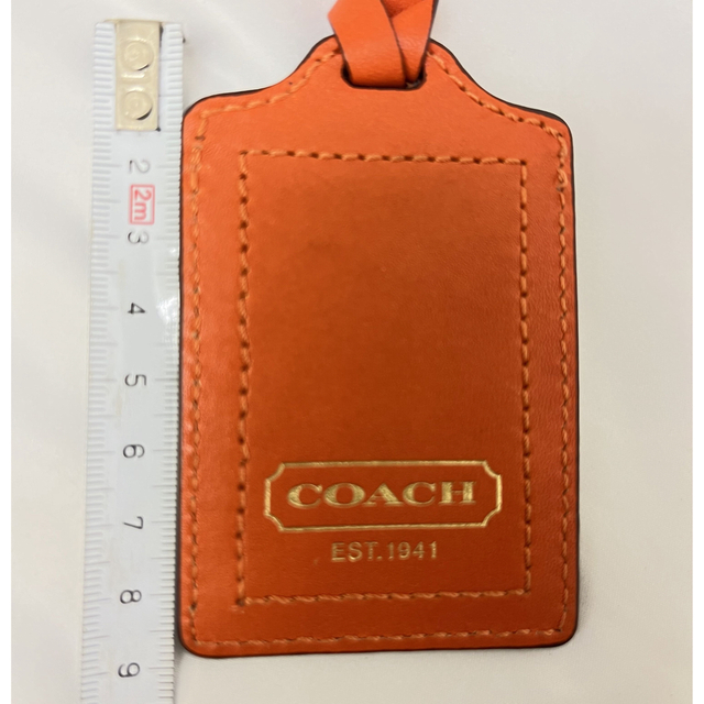 COACH(コーチ)のコーチ ネームタグ ネームプレート coach インテリア/住まい/日用品のインテリア小物(その他)の商品写真