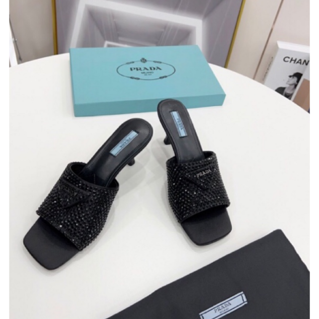 PRADA - 人気☆PRADAハイヒール/パンプス サンダル レディース 美品 62