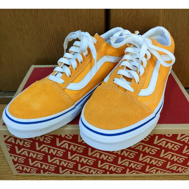 【新品】VANS バンズ 24cm 山吹色 1