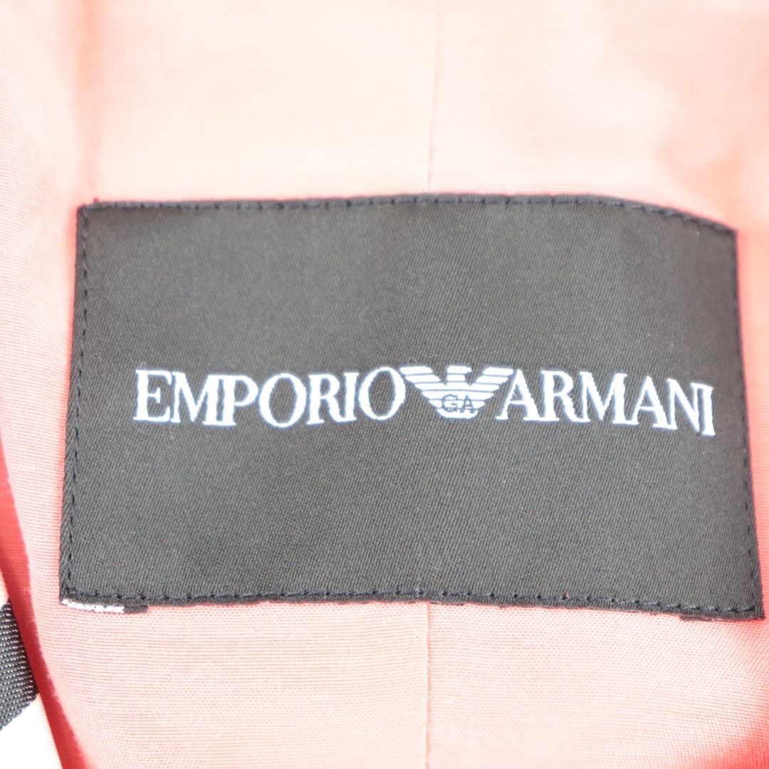 ゆ8★ EMPORIO ARMANI テーラードジャケット ブラック レディース