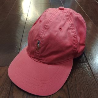 ポロゴルフ(Polo Golf)のPOLO GOLF　POLO RALPH LAUREN　キャップ　ピンク(ウエア)