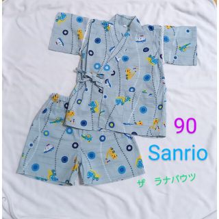 サンリオ(サンリオ)のSanrio　サンリオ　ザラナバウツ　はたらくくるま　働く車　甚平　90(甚平/浴衣)