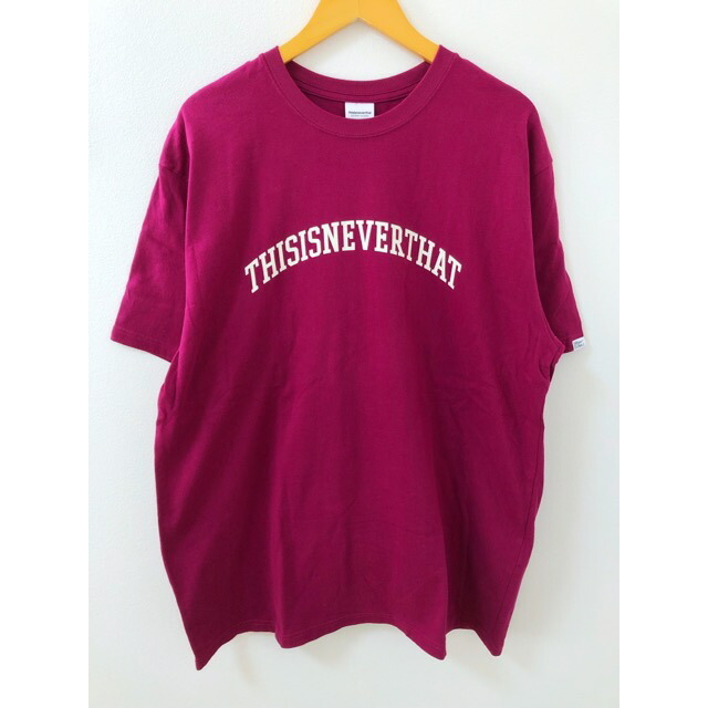 thisisneverthat（ディスイズネバーザット）ロゴ　S/S　Tシャツ【中古】【007】 | フリマアプリ ラクマ