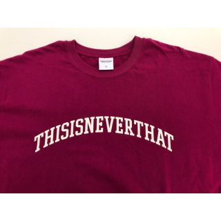 thisisneverthat - thisisneverthat（ディスイズネバーザット）ロゴ S ...