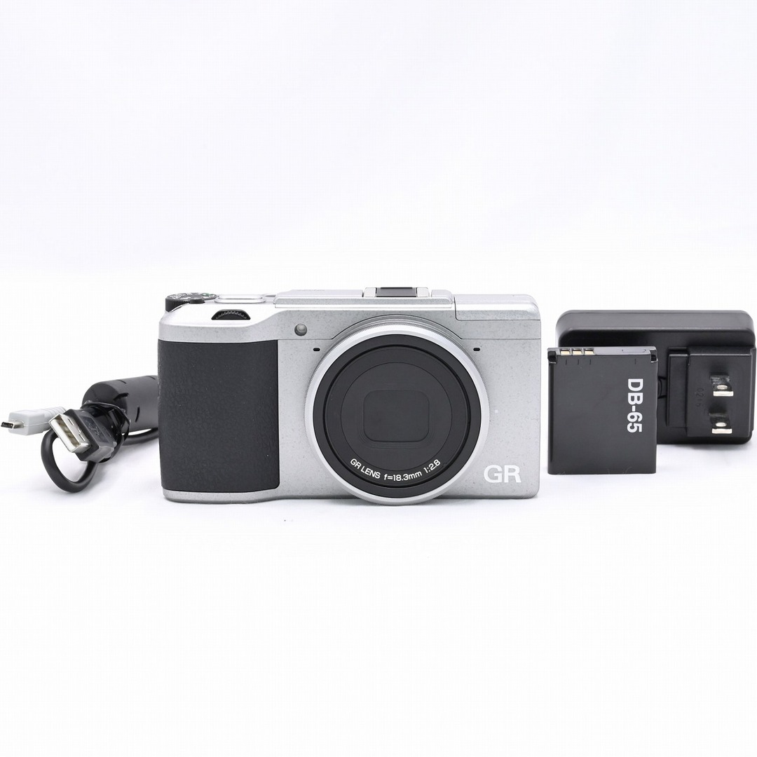 RICOH(リコー)のRICOH GR II Silver Edition スマホ/家電/カメラのカメラ(コンパクトデジタルカメラ)の商品写真