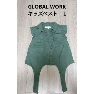 グローバルワーク(GLOBAL WORK)のグローバルワーク　キッズ　ベスト　L(Tシャツ/カットソー)