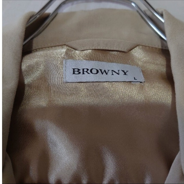 BROWNY(ブラウニー)の【着回し抜群】BROWNY ブラウニー オープンカラーシャツ 開襟 古着コーデ メンズのトップス(シャツ)の商品写真