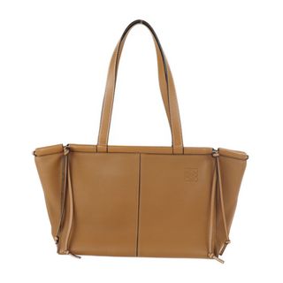 ロエベ(LOEWE)のLOEWE ロエベ  クッショントート スモール トートバッグ 309.12AA93   カーフレザー キャメル ブラウン系   ショルダーバッグ 【本物保証】(トートバッグ)