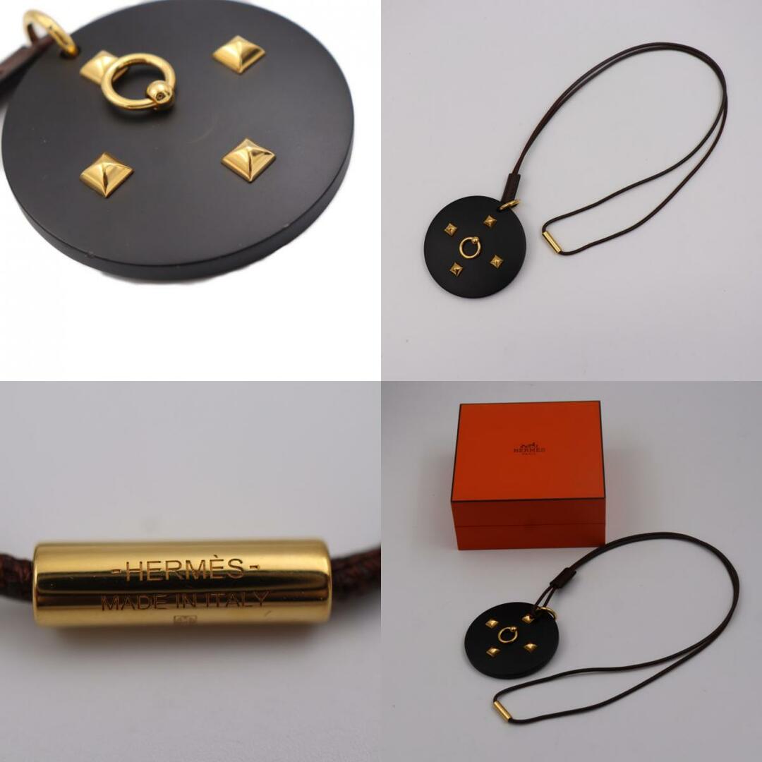 Hermes - HERMES エルメス メドール コリエドシアン ネックレス ウッド