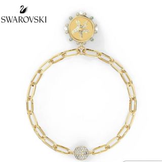 スワロフスキー(SWAROVSKI)のSwarovski ゴールドトーンマグネットブレスレット(ブレスレット/バングル)