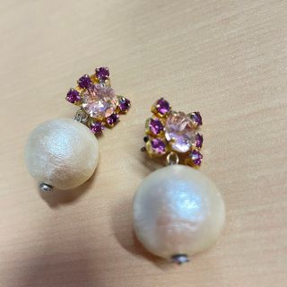 mignon♡ madam perl purple ピアス(ピアス)