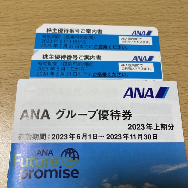 ANA(全日本空輸)(エーエヌエー(ゼンニッポンクウユ))のANA株主優待券 チケットの乗車券/交通券(航空券)の商品写真