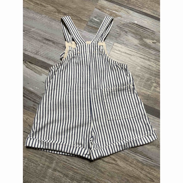 ZARA KIDS(ザラキッズ)のZARA サロペット ストライプ サイズ80 キッズ/ベビー/マタニティのベビー服(~85cm)(パンツ)の商品写真