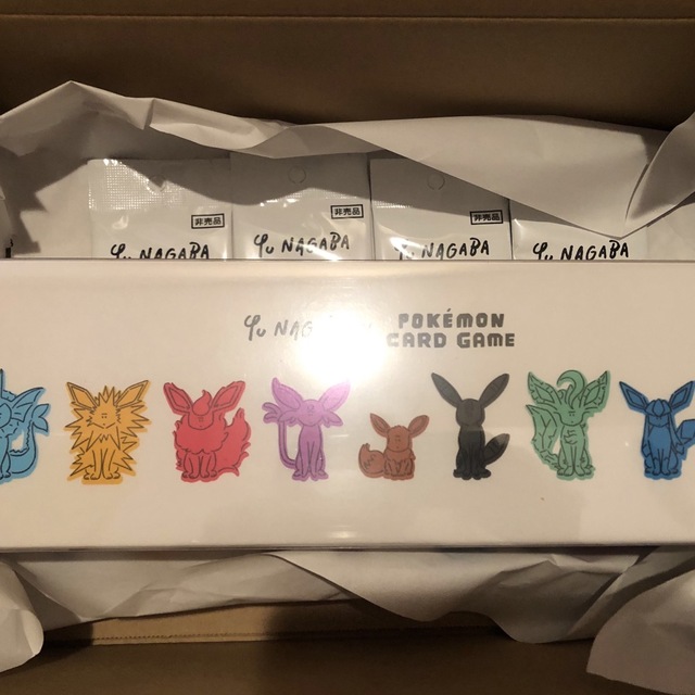 YU NAGABA イーブイズ スペシャルBOX プロモカード4枚付き